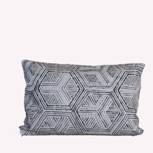 Decocraft-Deco pillow 30x50 Geometric grey