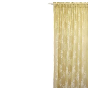 Decocraft-Curtain 140x270 dantela classic cream tresa 1a