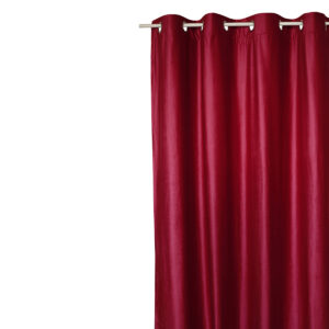 Decocraft-Curtain 140x260 Velour bordeuax truck