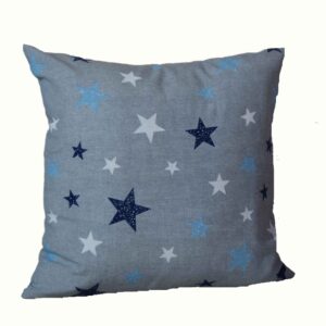 Decocraft-Deco pillow 40x40 Star blue1