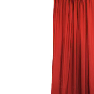 Decocraft-Curtain 140x260 loneta Basic red truck