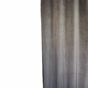 Κουρτίνα Βελούδο Velour μπεζ 145x240 με τρέσα