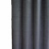 Κουρτίνα Βελούδο Velour ανθρακί 145x240 με τρέσα