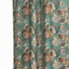 Κουρτίνα Βελούδο Sparrow Flower 135x240 με τρέσα