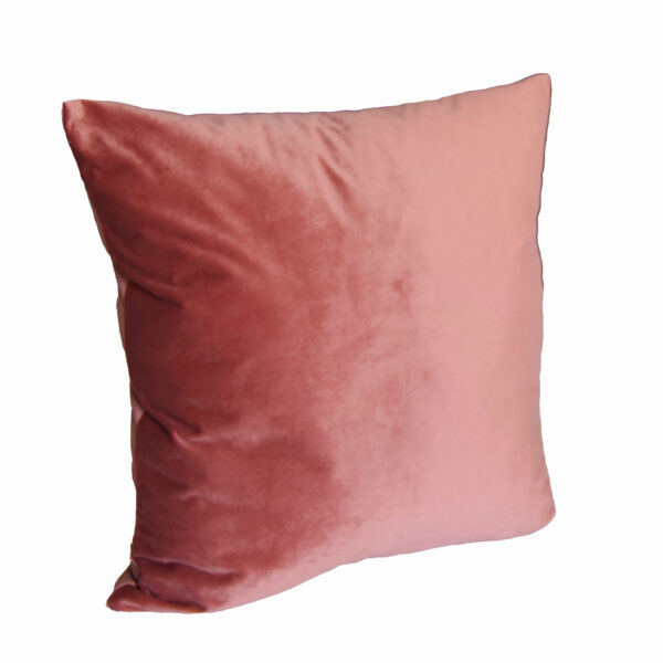 Μαξιλαροθήκη διακοσμητική Βελούδο Velvet ροζ 45x45