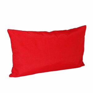 Μαξιλάρι διακοσμητικό κόκκινο Basic 35x55 με φερμουάρ