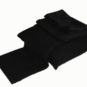 Ριχτάρι τριθέσιου καναπέ Basic μαύρο