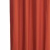 Κουρτίνα Λονέτα Basic κεραμιδί 140x270 με τρέσα