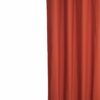 Κουρτίνα Λονέτα Basic κεραμιδί 140x270 με τρέσα