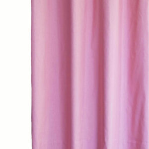 Κουρτίνα Λονέτα Basic ροζ 140x270 με τρέσα
