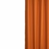 Κουρτίνα Λονέτα Basic τερακότα 140x270 με τρέσα
