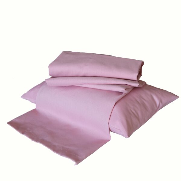 Ριχτάρι τριθέσιου καναπέ Basic ροζ 180x270