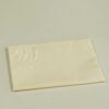 Υφασμάτινος φάκελος μπομπονιέρας Basic cream 14x18