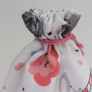 Decocraft-Bomboniera pougi Unicorn pink 15X20 detail