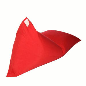 Μαξιλάρι δαπέδου Πουφ παιδικό πυραμίδα Basic κόκκινο 70x120