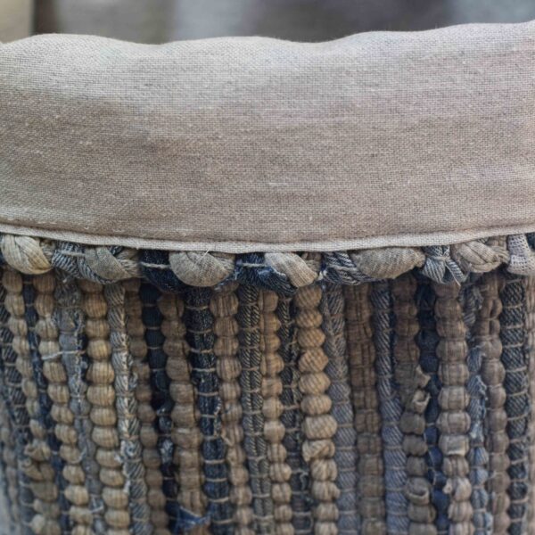 Καλάθι Κουρελού Rag μπλε R35x40cm με λαβές